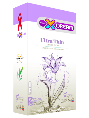 خرید کاندوم بسیار نازک ایکس دریم - XDream Ultra Thin - تیبوکا