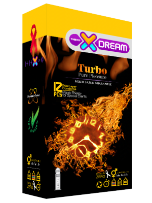 خرید کاندوم توربو ایکس دریم - Xdrem Turbo condom - تیبوکا