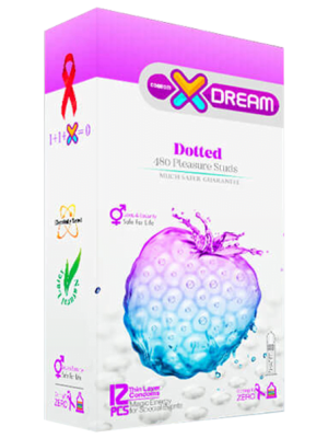 خرید کاندوم خاردار ایکس دریم 2 - Xdream Dotted - تیبوکا