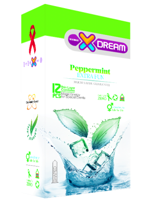 خرید کاندوم خنک کننده ایکس دریم - Xdream Peppermint - تیبوکا