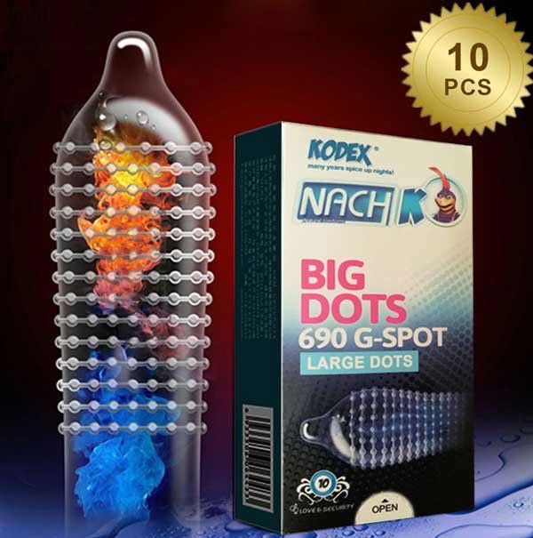 کاندوم خاردرشت کدکس مدل big dots| تیبوکا