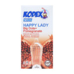 کاندوم هپی لیدی کدکس مدل HAPPY LADY بسته 10 عددی