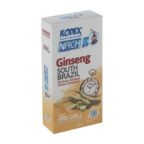 کاندوم تاخیری جینسینگ کدکس مدل GINSENG - تیبوکا