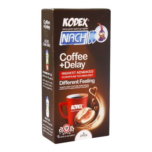 کاندوم تاخیری قهوه کدکس مدل COFFEE DELAY - تیبوکا